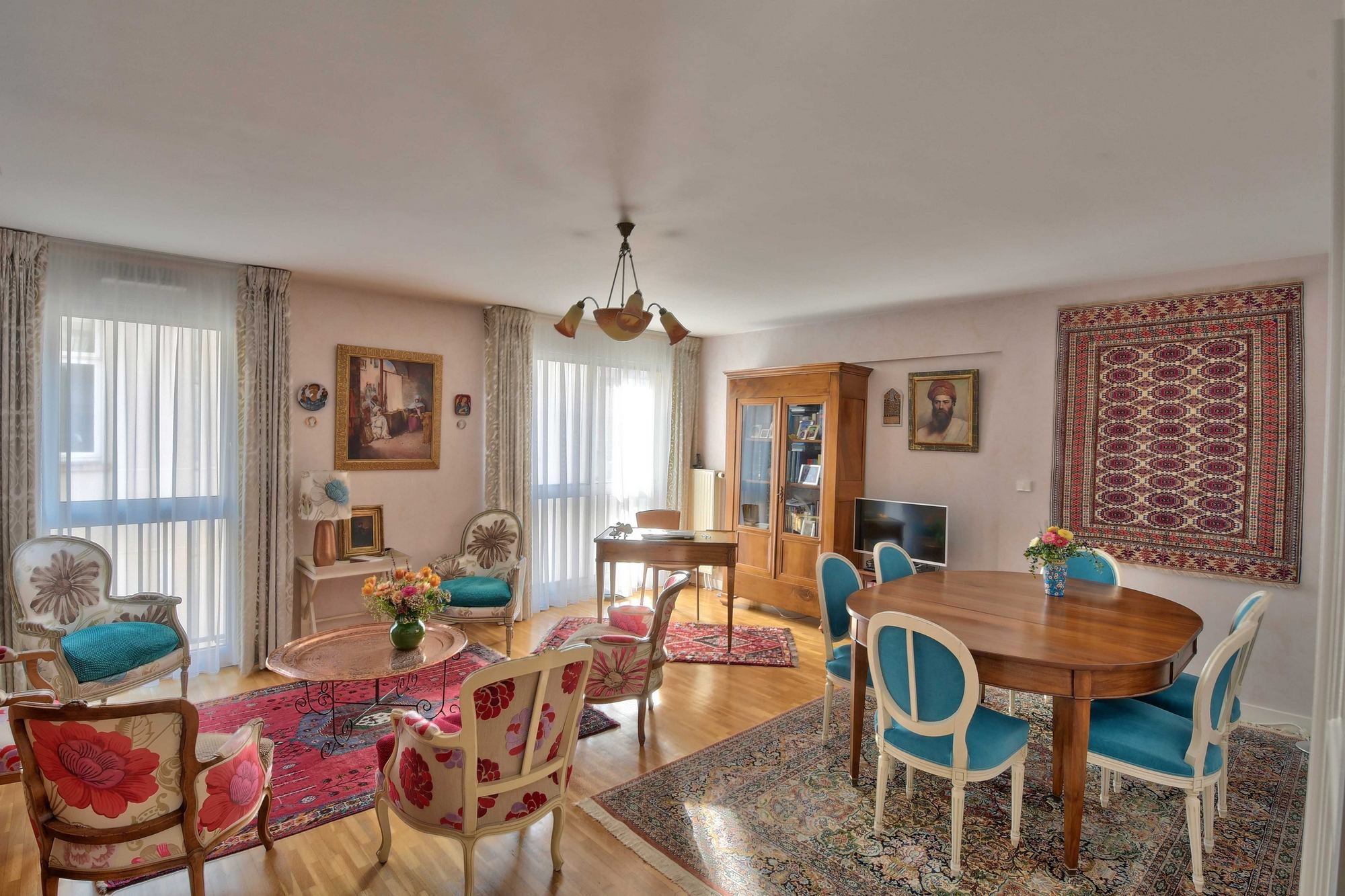 Appartement salon - salle à manger Lyon 69006 place puvis de chavannes Vente immobilier