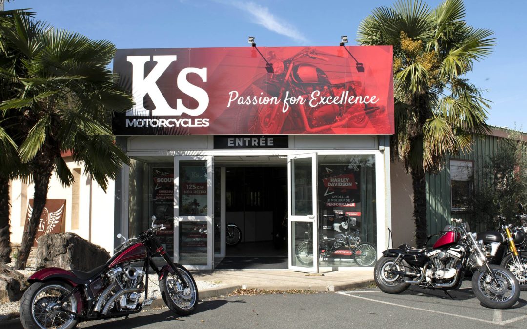 Visite virtuelle du magasin de motos KS Motorcycle à Ambérieux 69480