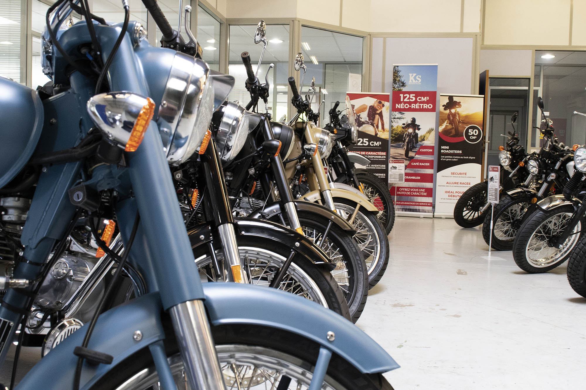 photo du stock de motos à Amberieux d'Azergues